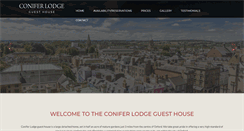 Desktop Screenshot of coniferlodgeguesthouse.com